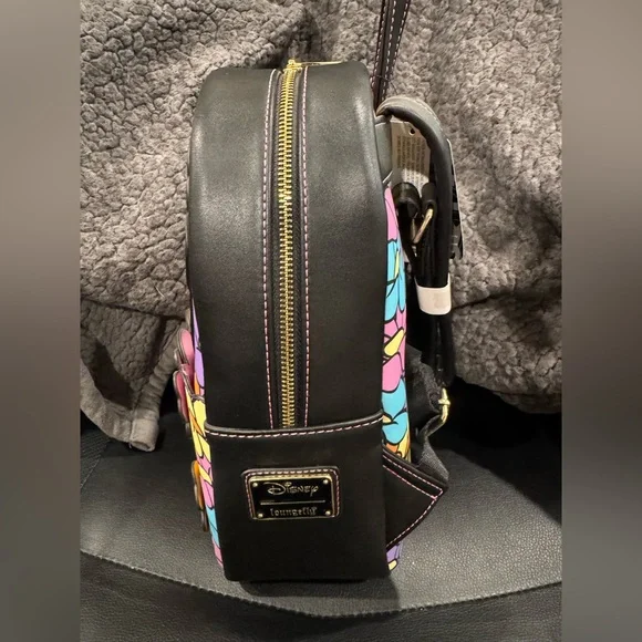 Disney Loungefly Flower from Bambi Colorful Floral Backpack - Picture 2 of 3